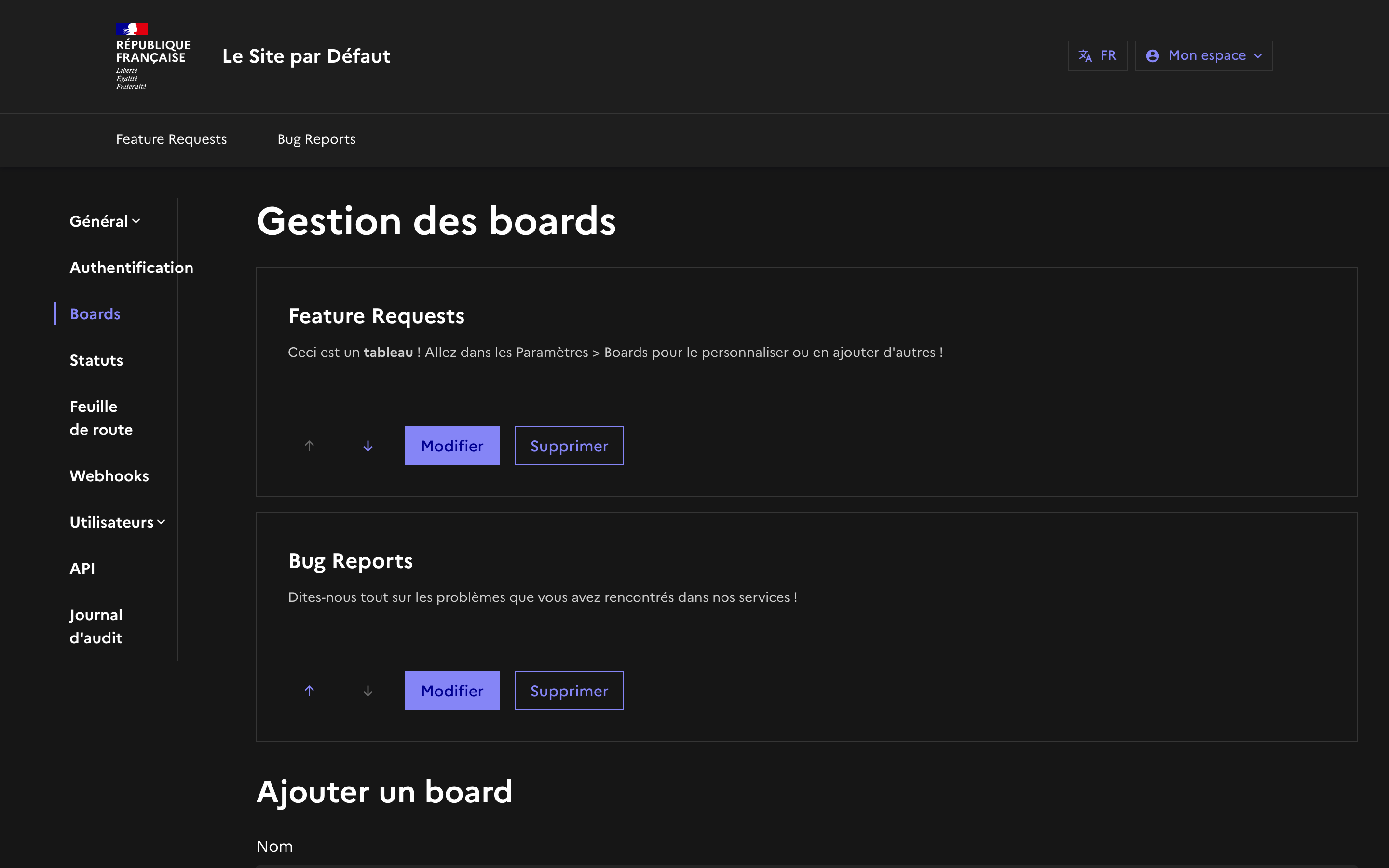 Gestion des tableaux